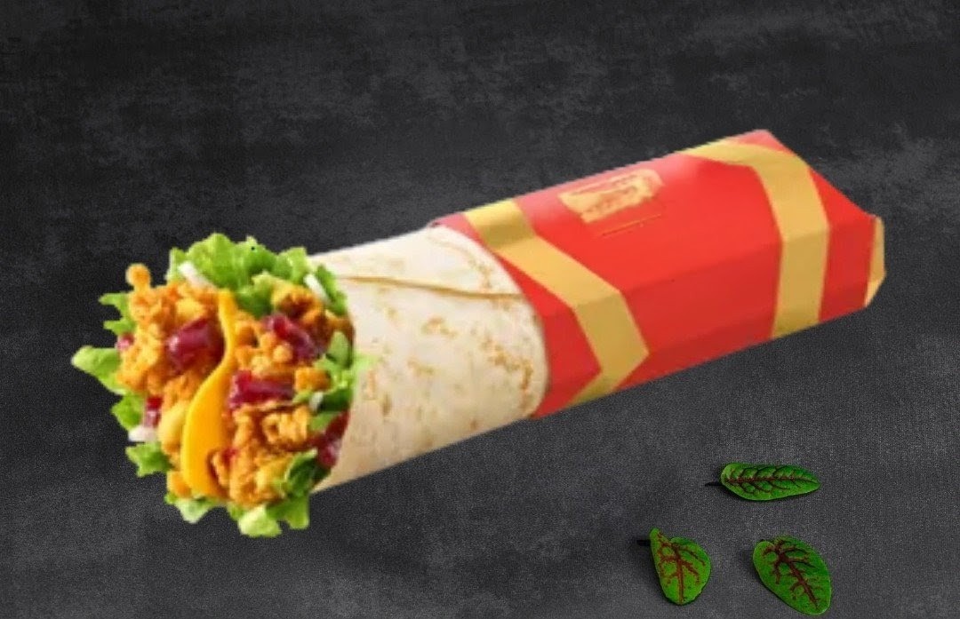 Фото Новогодний ролл с клюквенным соусом